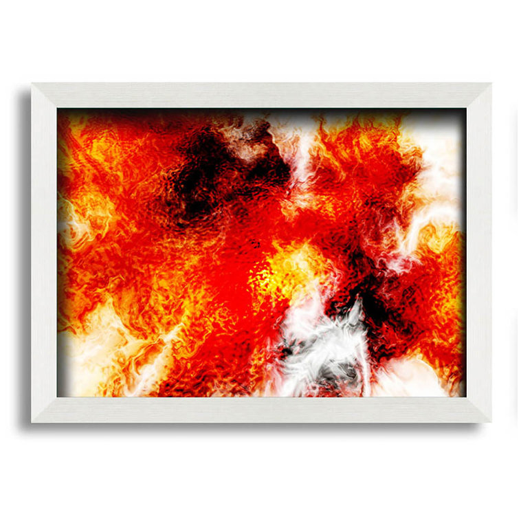 Metro Lane In The Flame Single Picture Frame Art Prints Wayfair.co.uk